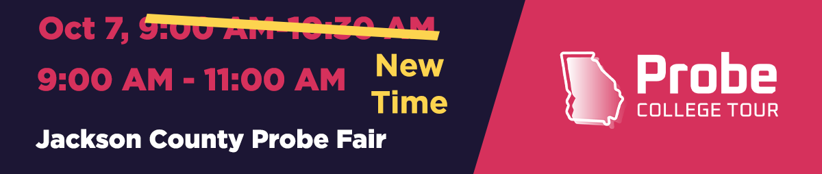 New Time | Jackson County Probe Fair